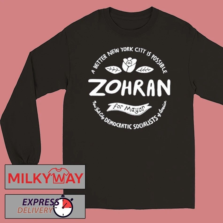 Zohran A Better New York is Possible Logo shirt