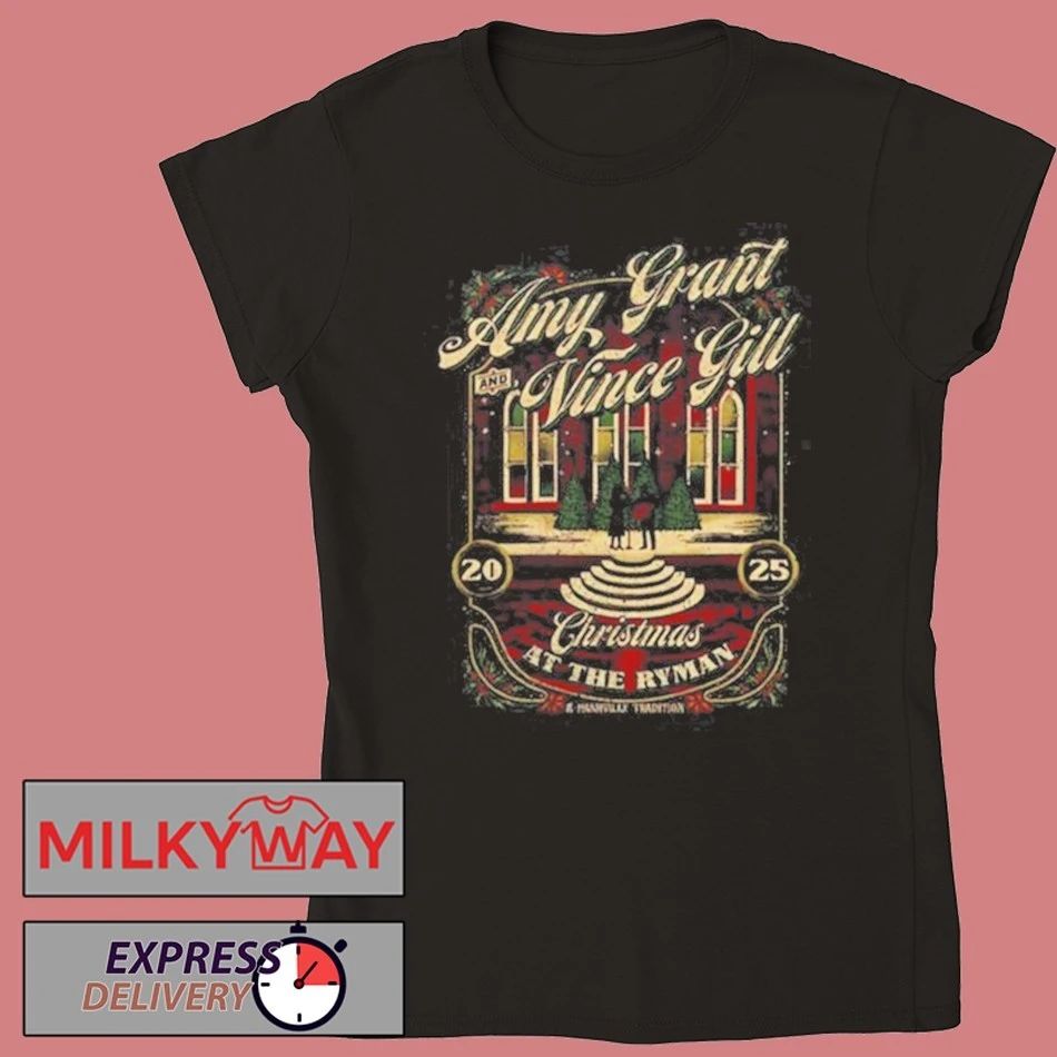 Amy Grant Vince Gill Christmas 2025 T-Shirt