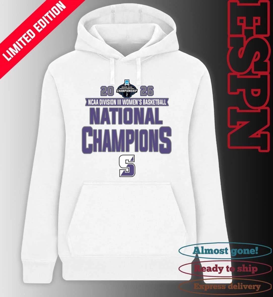 Scranton Lady Royals 2026 NCAA Division III Women’s Basketball National Champions T-Shirt