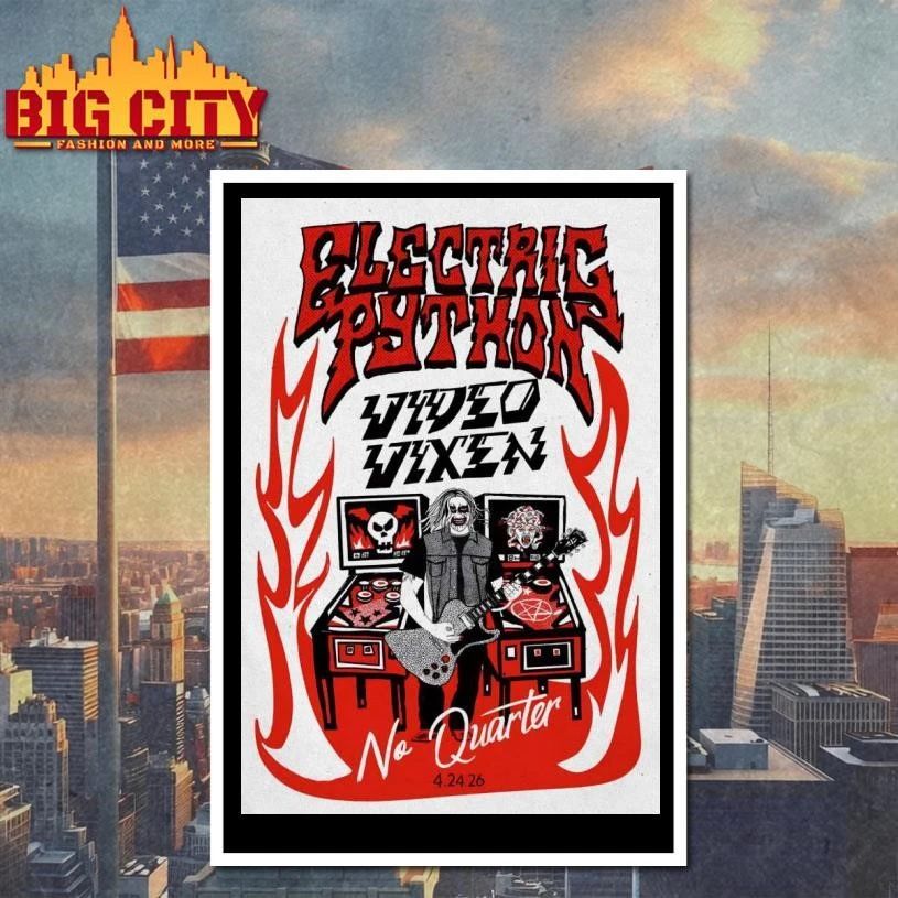 Electric Python 4-24-2026 Nashville TN Poster Shirt
