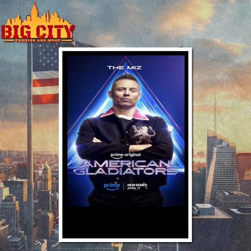 The Miz For American Gladiators New Series On April 17 2026 Poster Shirt