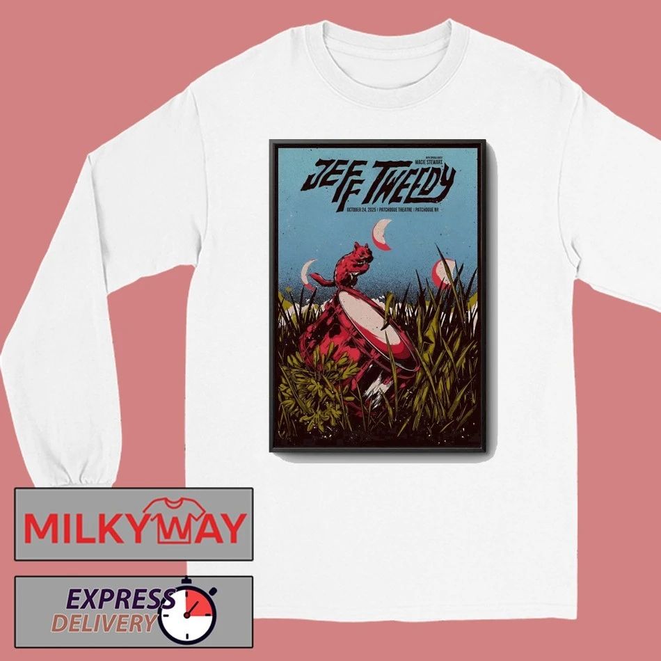 Jeff Tweedy Oct 24 2025 Patchogue Theatre in Patchogue, NY Poster shirt