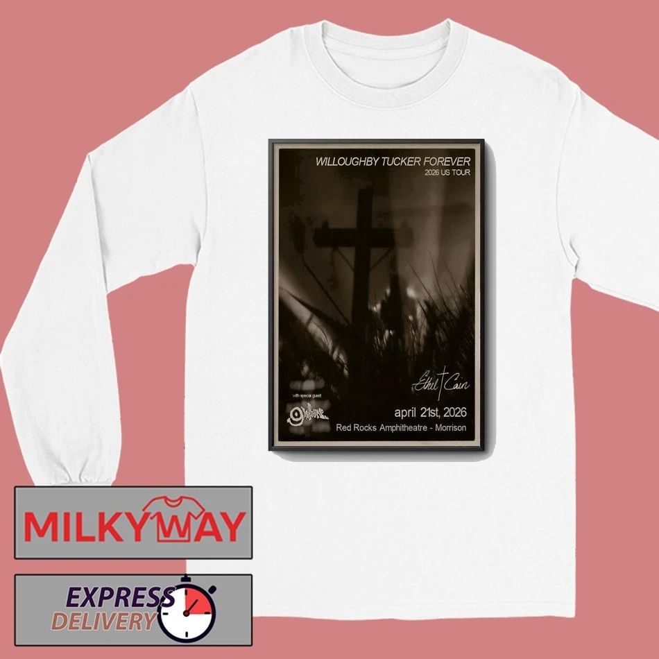 Ethel Cain 4.21.2026 Red Rocks Shows Poster shirt