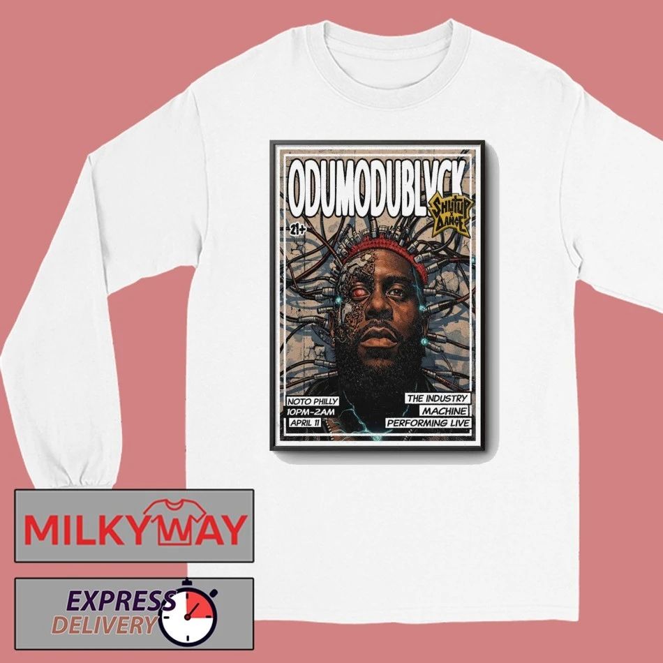 Odumodu Blvck Apr 11 2026 In Philadelphia PA Poster shirt