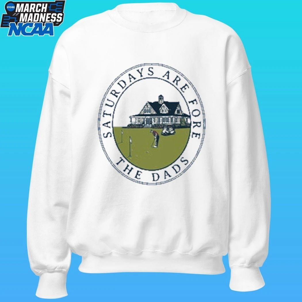 Saturdays Are Fore The Dads Clubhouse Pocket Shirt