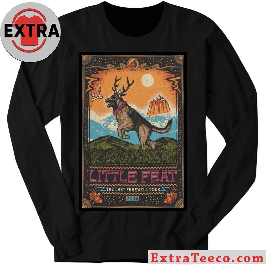 Little Feat The Last Farewell Tour 2026 Poster Shirt