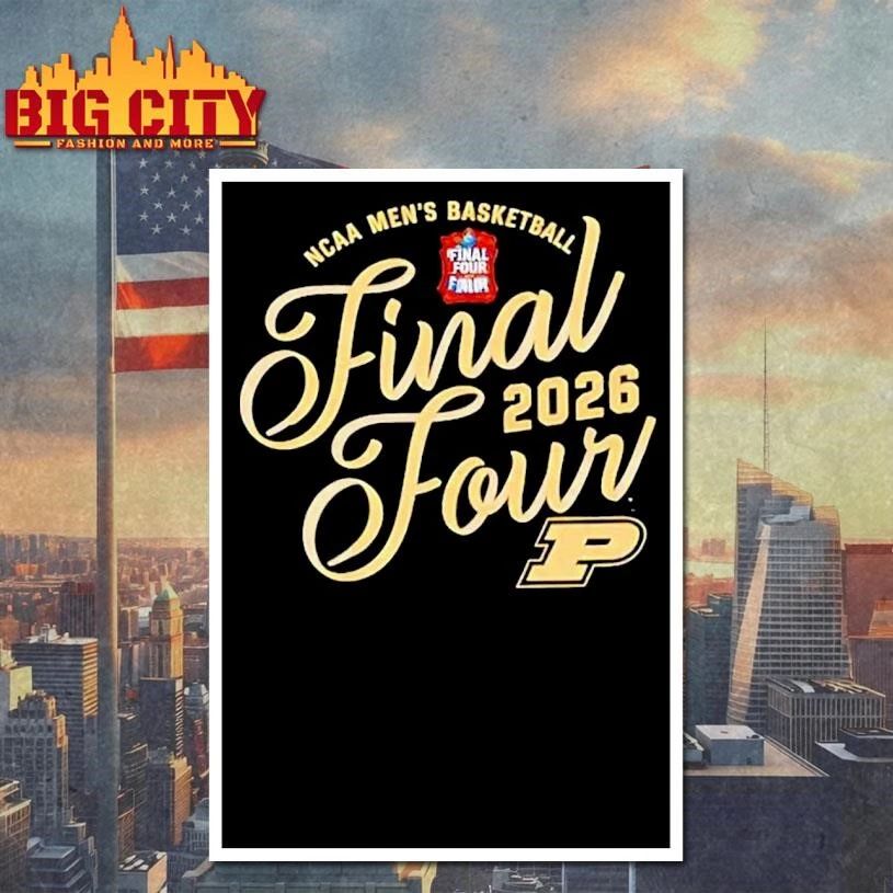 Purdue Boilermakers NCAA Men’s Basketball Final Four 2026 College Shirt