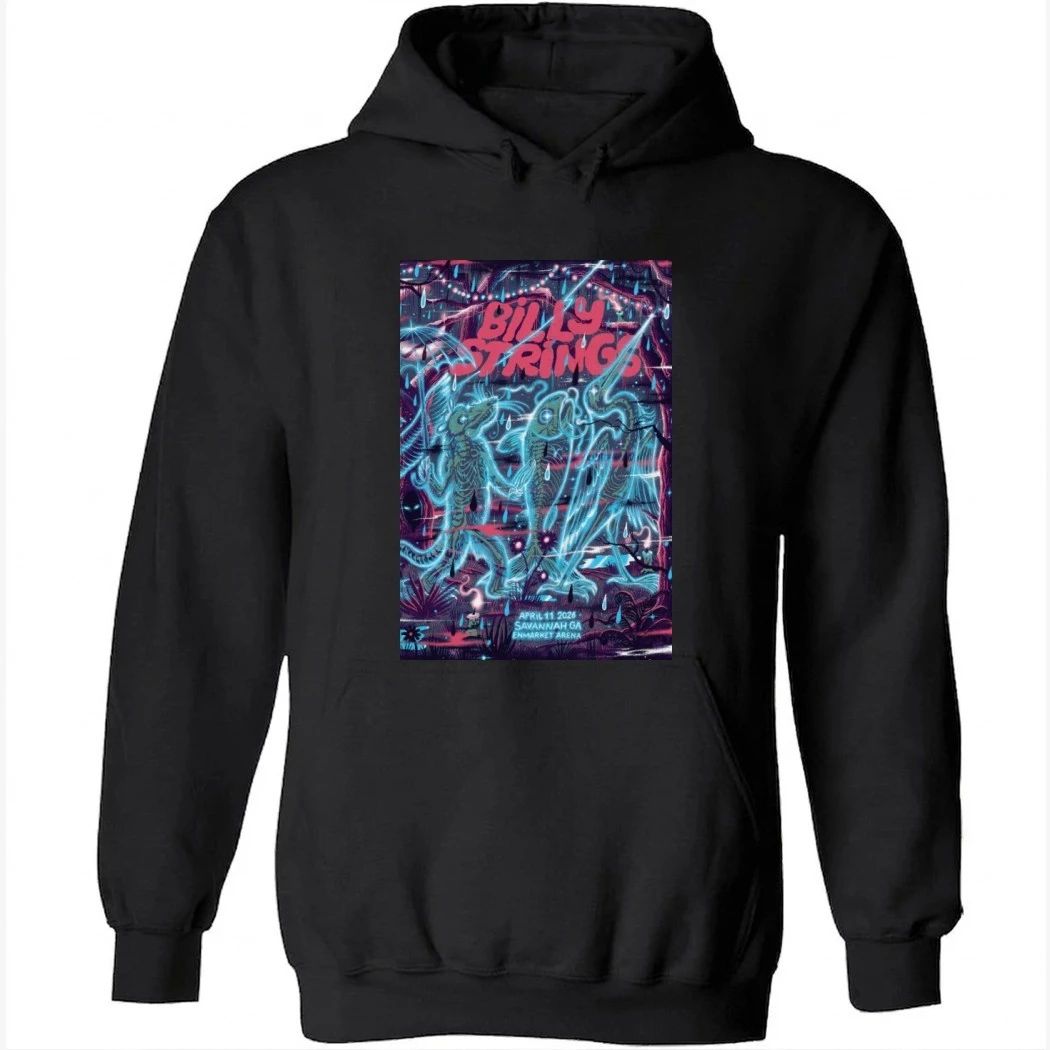 Billy Strings In Savannah GA On Apr 11 2026 Tour Shirt