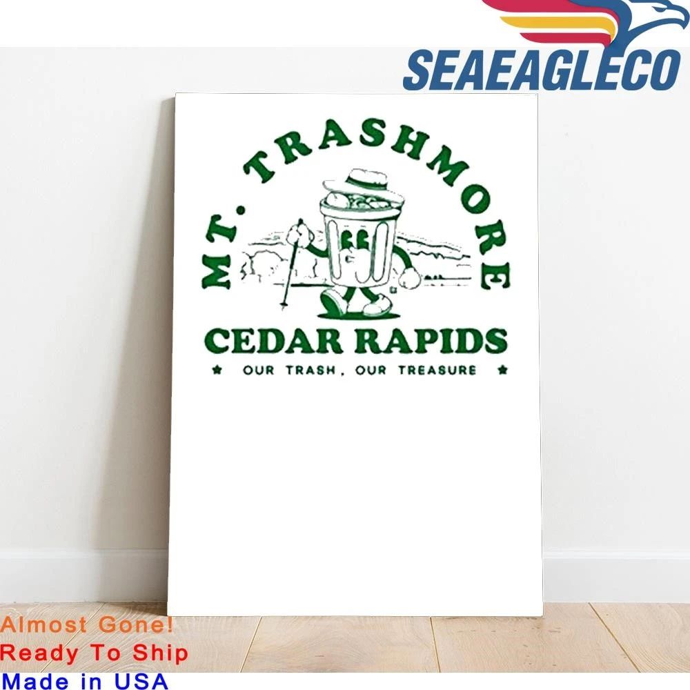 Mt Trashmore Can Cartoon Ringer Tour 2026 Shirt