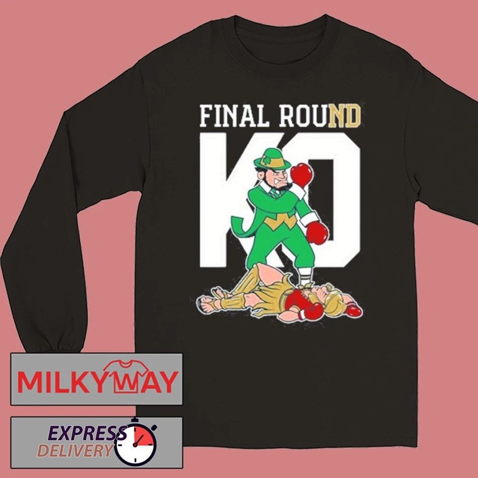 Notre Dame vs USC Trojans Final Round KO Shirt
