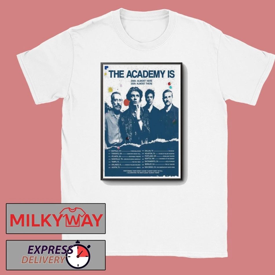 The Academy IS Spring 2026 Tour Poster shirt