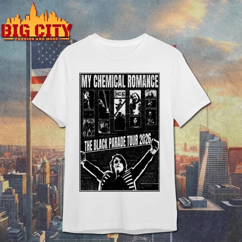 My Chemical Romance The Black Parade 2026 Tour Poster Shirt