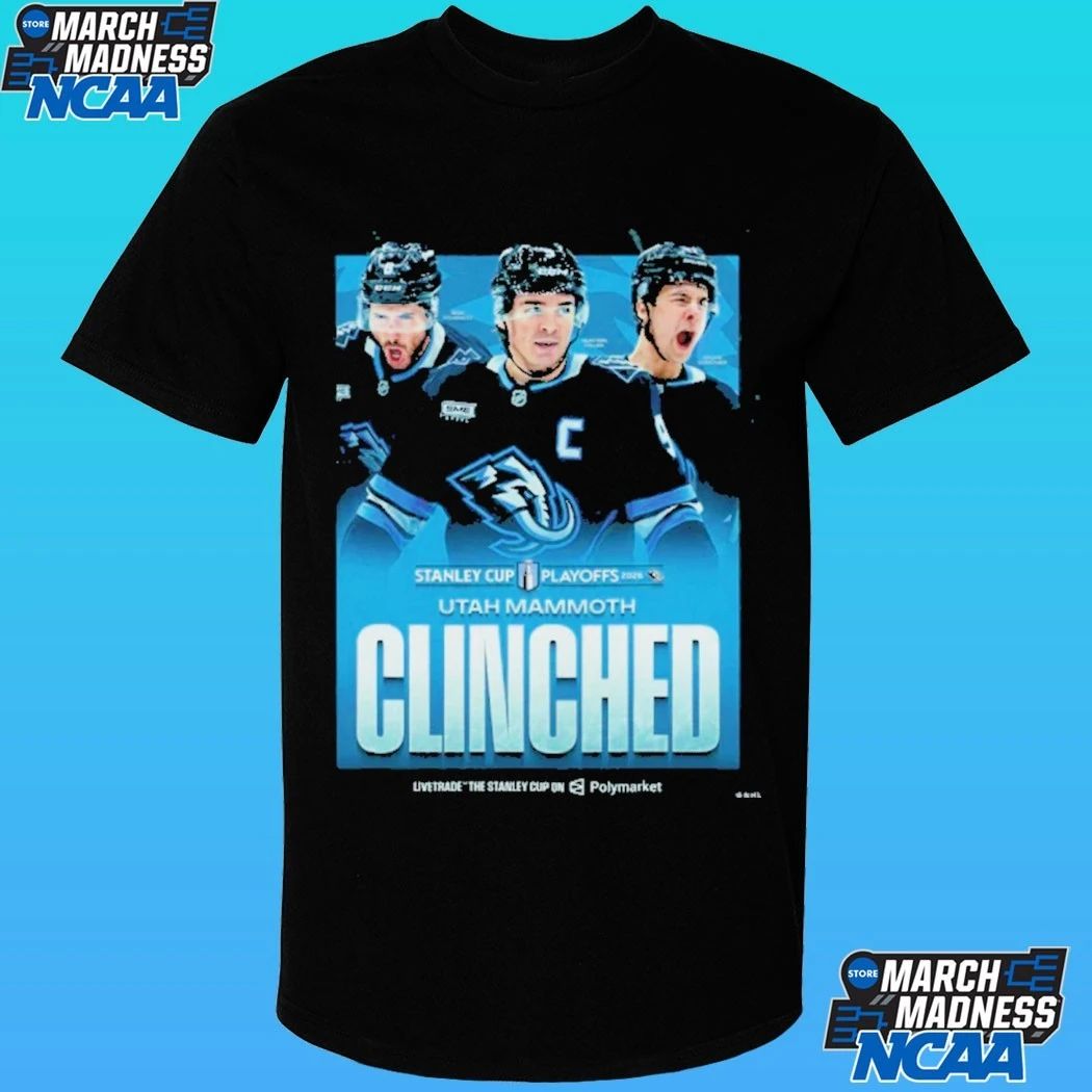 Utah Mammoth Clinched Stanley Player Of Team Player 2026 Shirt