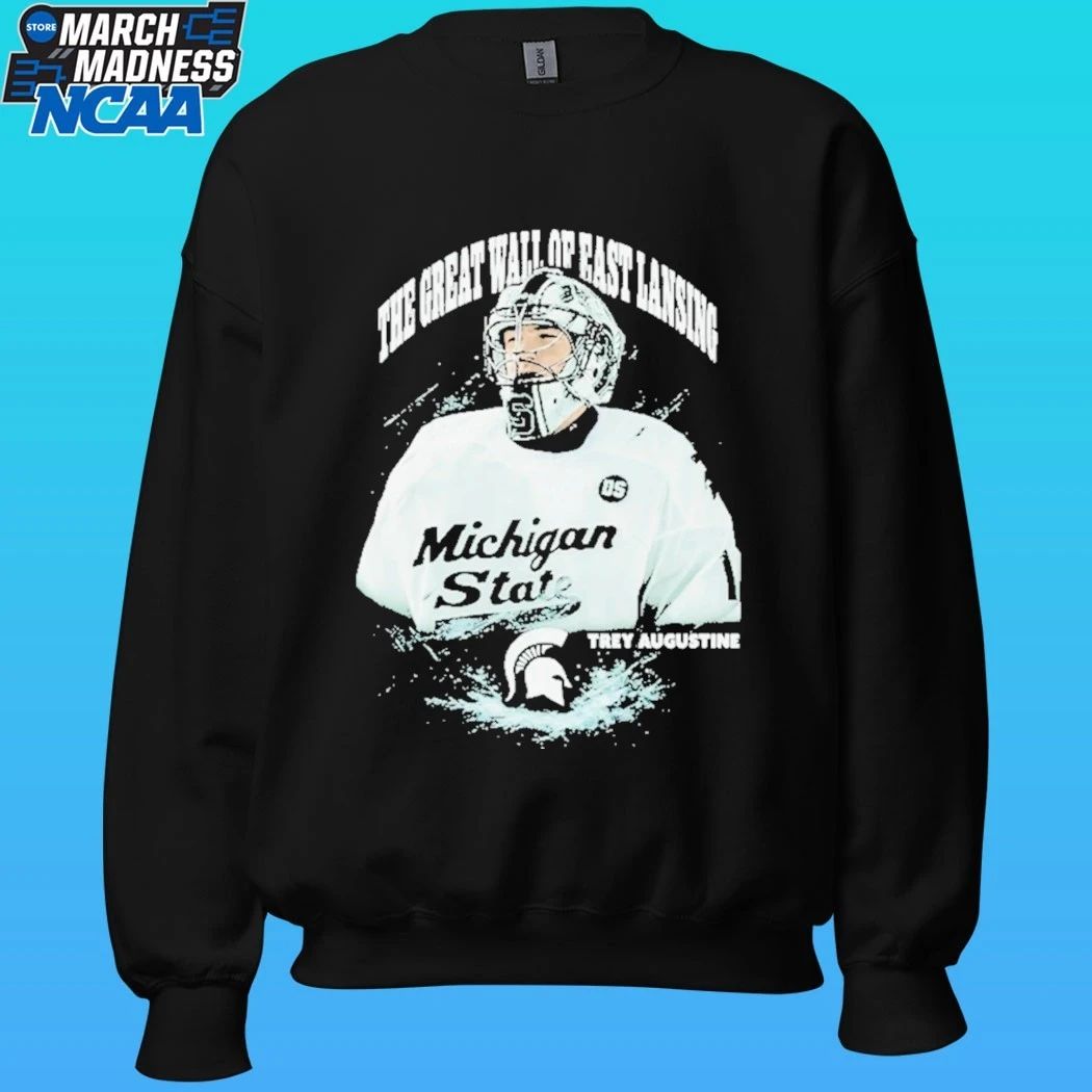Michigan State Spartans The Great Wall Of East Lansing Trey Augustine Shirt