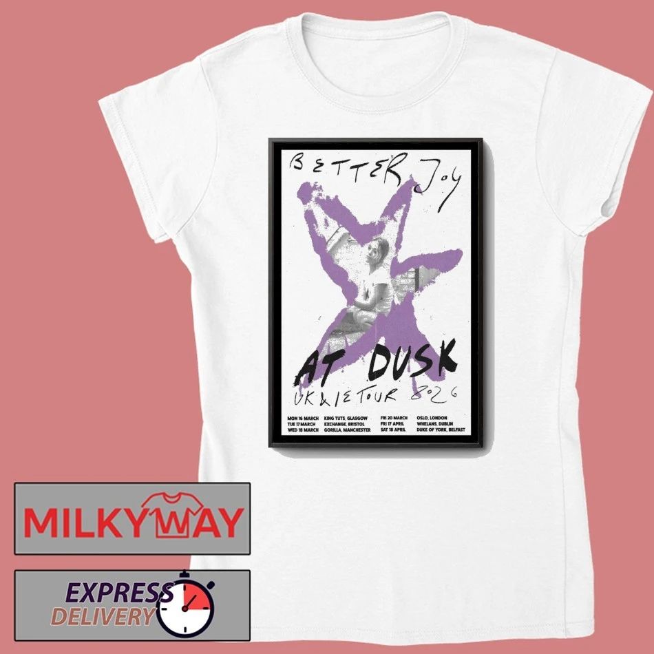 Better Joy UK and IE Tour 2026 Poster shirt