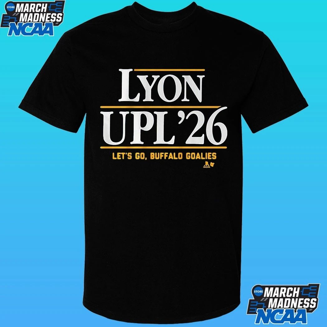 Alex Lyon & Ukko-pekka Luukkonen Lyon-upl ’26 Let’s Go, Buffalo Goalies Shirt