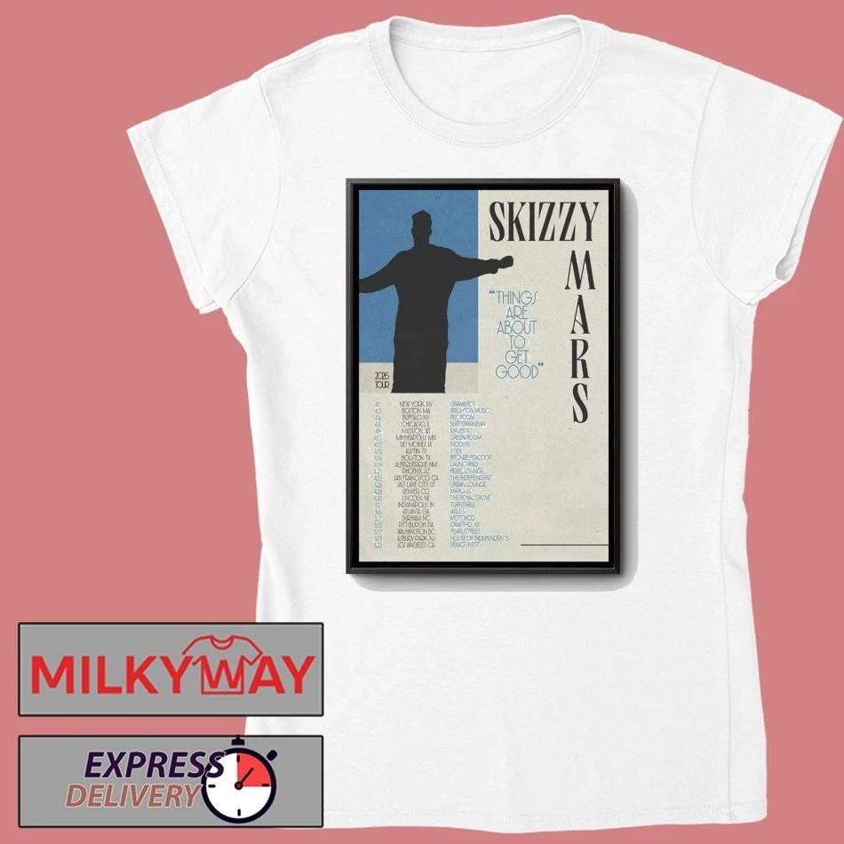 Skizzy Mars 2026 North American Shows Poster shirt