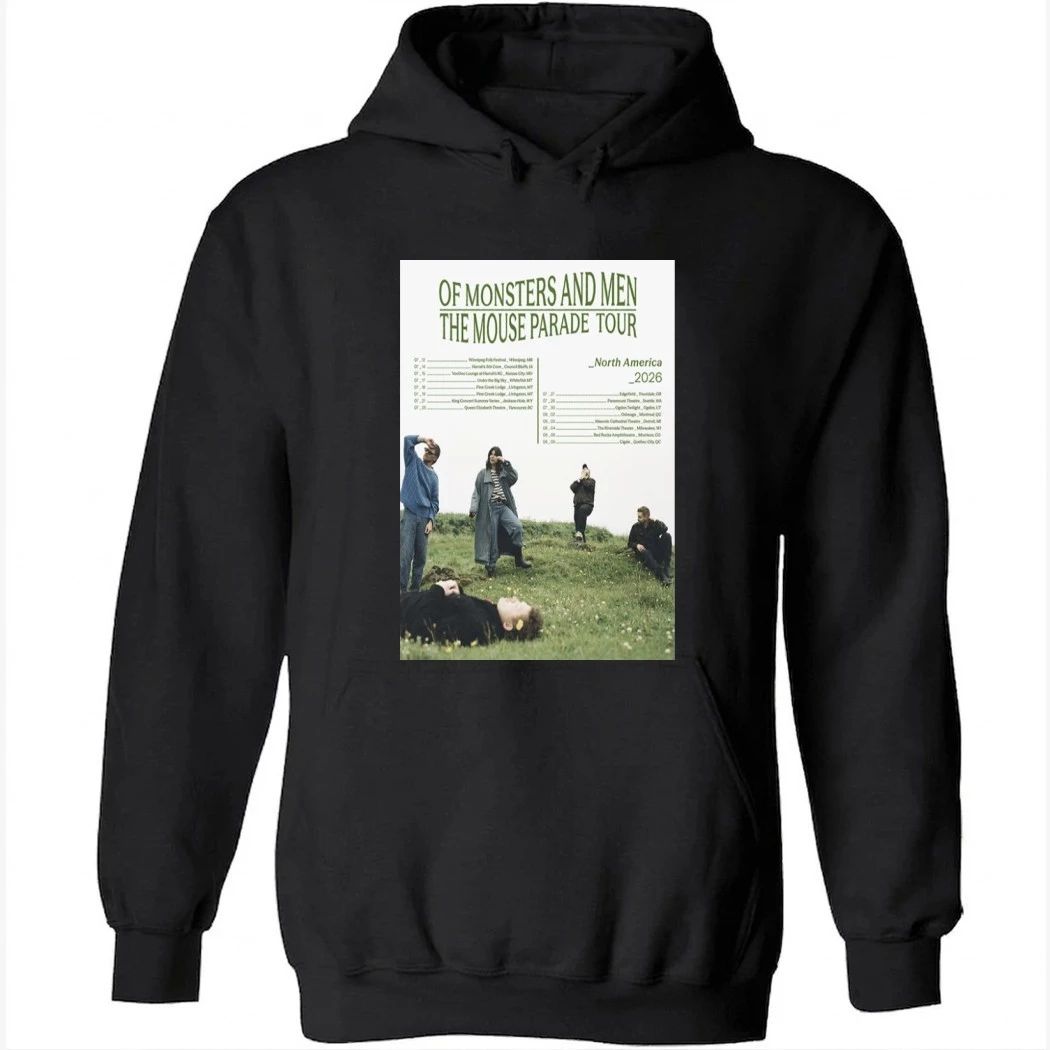 Of Monsters and Men North America 2026 Poster Shirt