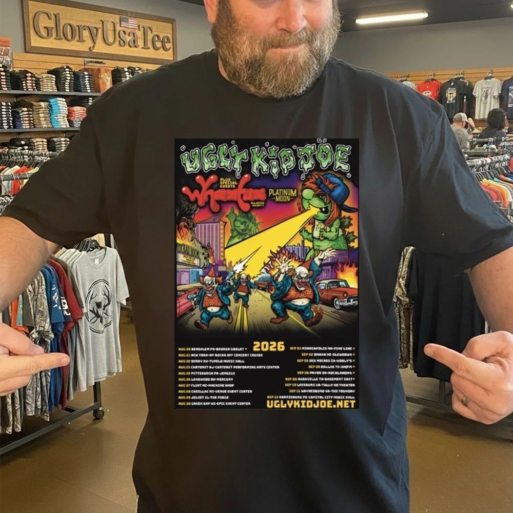 Ugly Kid Joe New Tour 2026 Poster Shirt