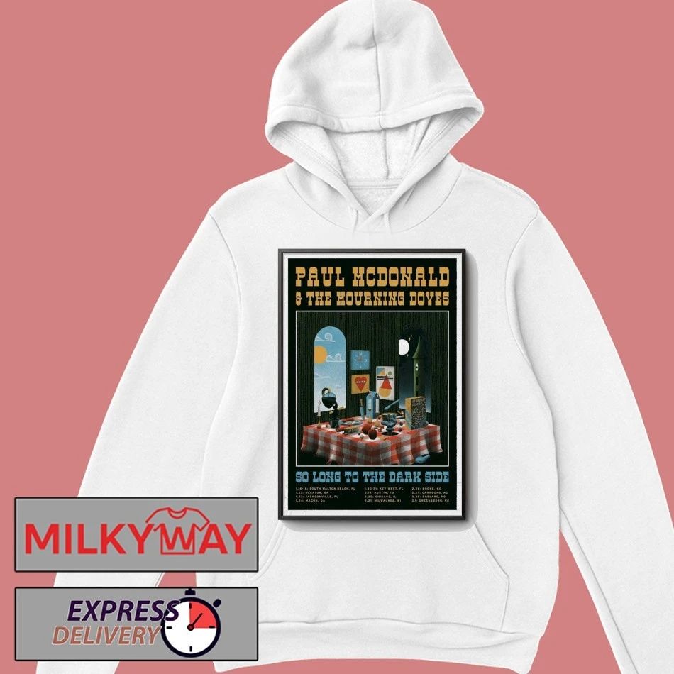 Poster Paul McDonald & The Mourning Doves Tour Jan + Feb 2026 shirt
