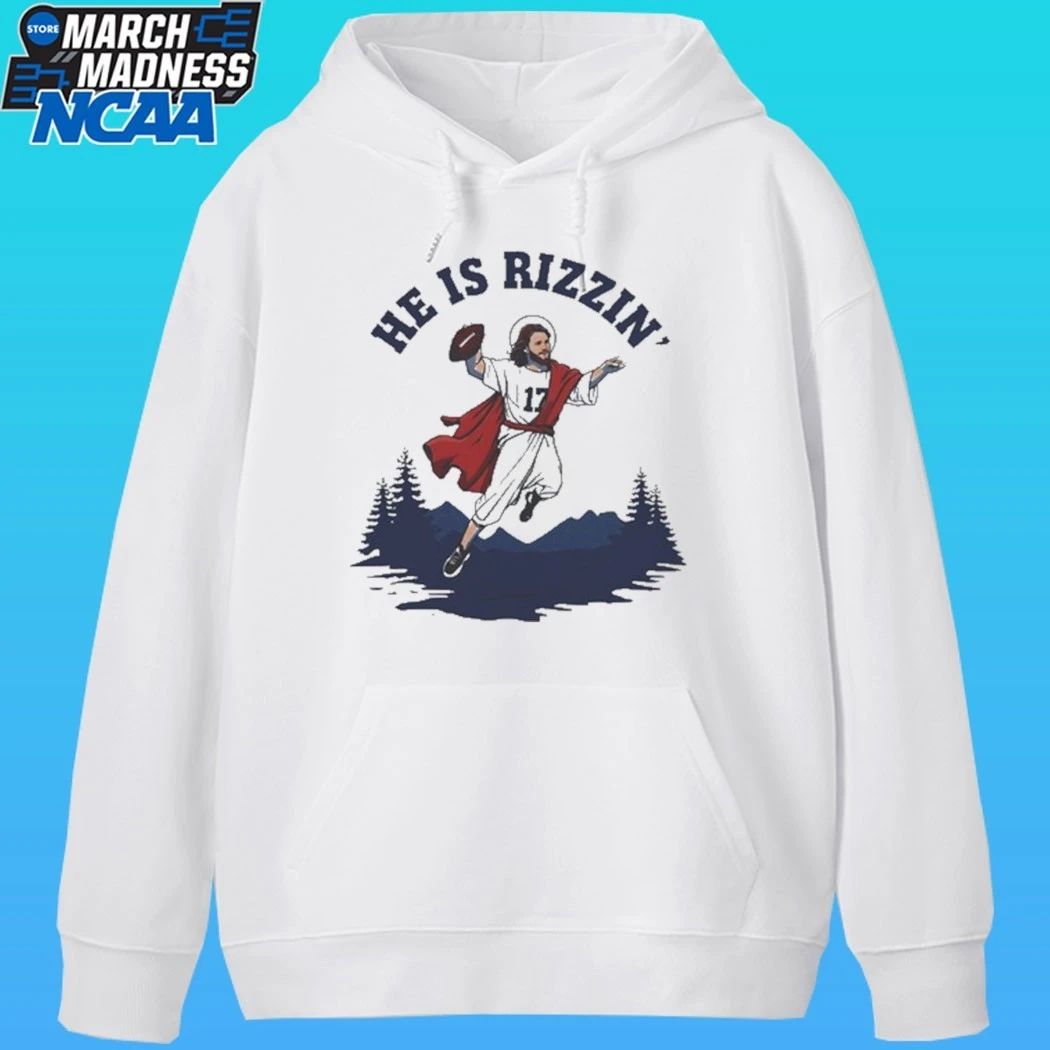 Jesus He is Rizzin’ Christian Easter 2026 Shirt