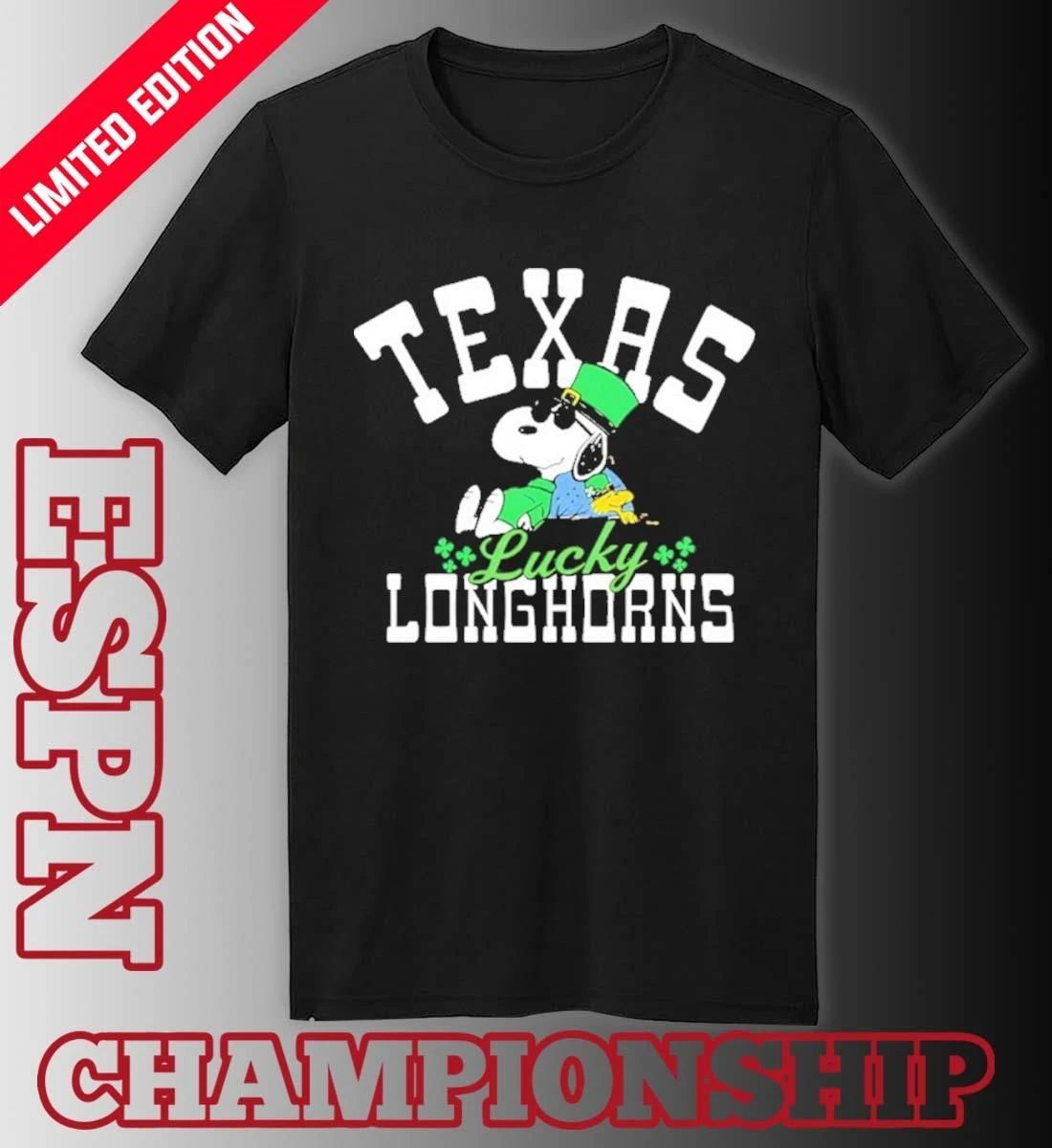 The Peanuts Texas Longhorns St. Patrick’s Day shirt