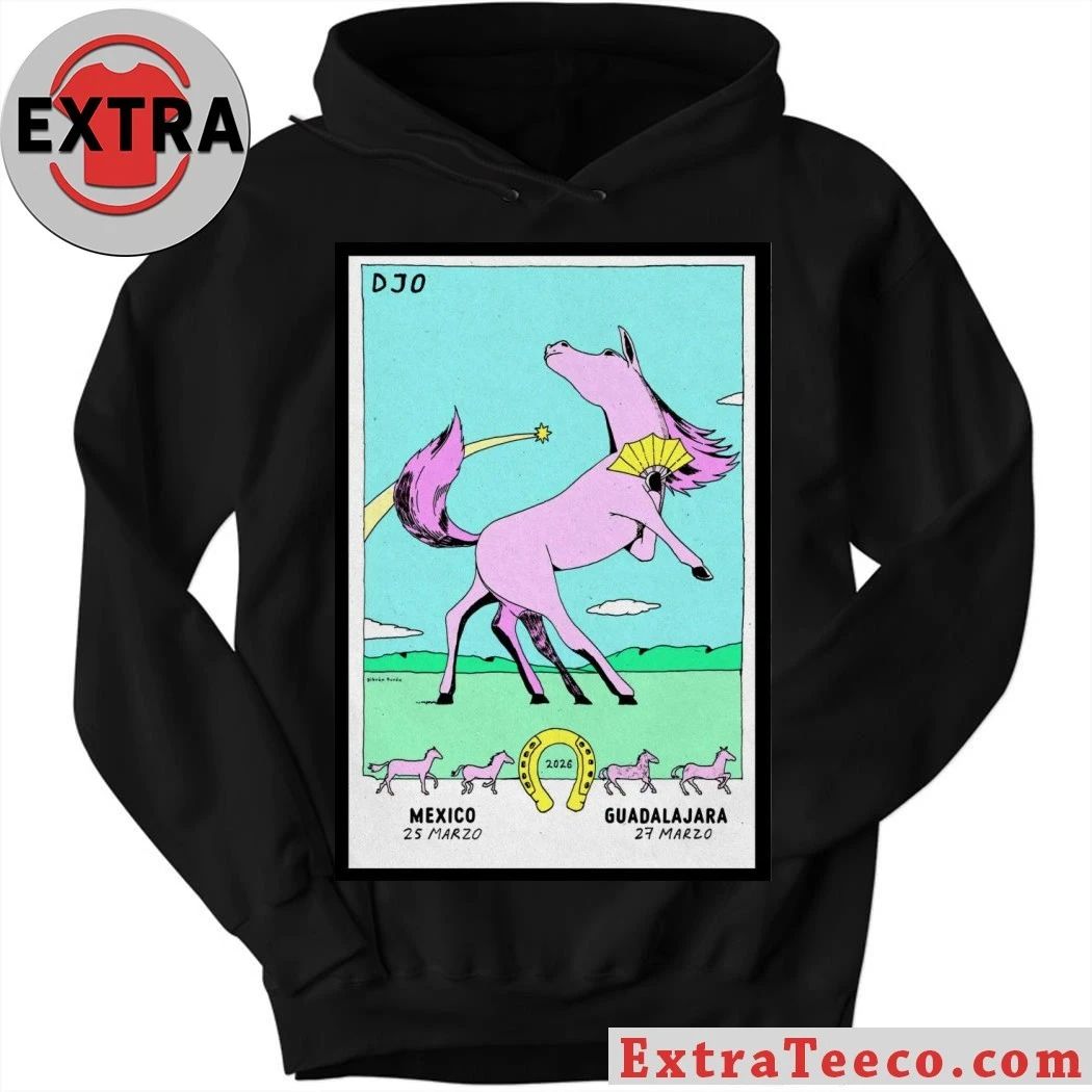 Djo Concert Tour in Guadalajara, Mexico 03.27.2026 Poster Shirt