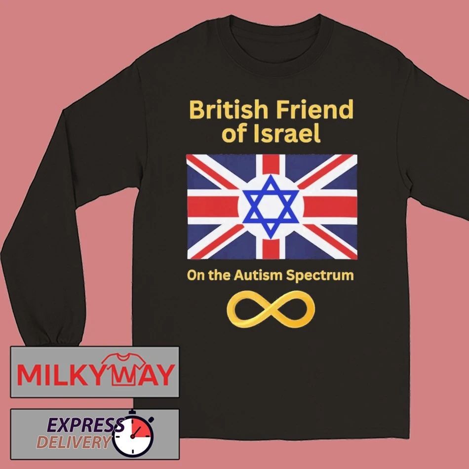 British Friend of Israel on the Autism Spectrum Shirt