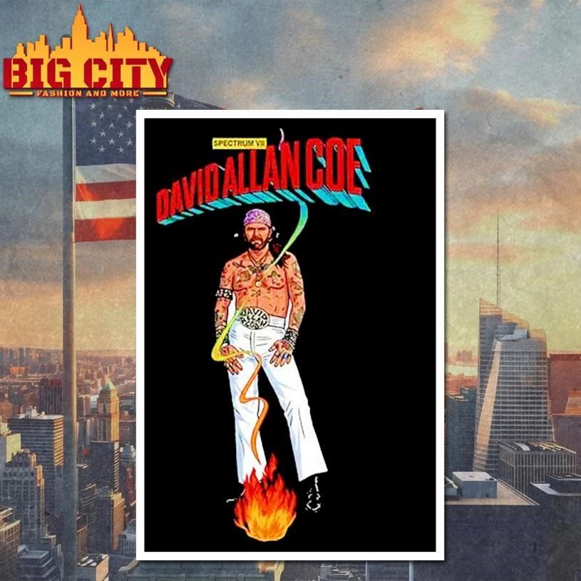 David Allan Coe Spectrum VII 2026 RIP Shirt