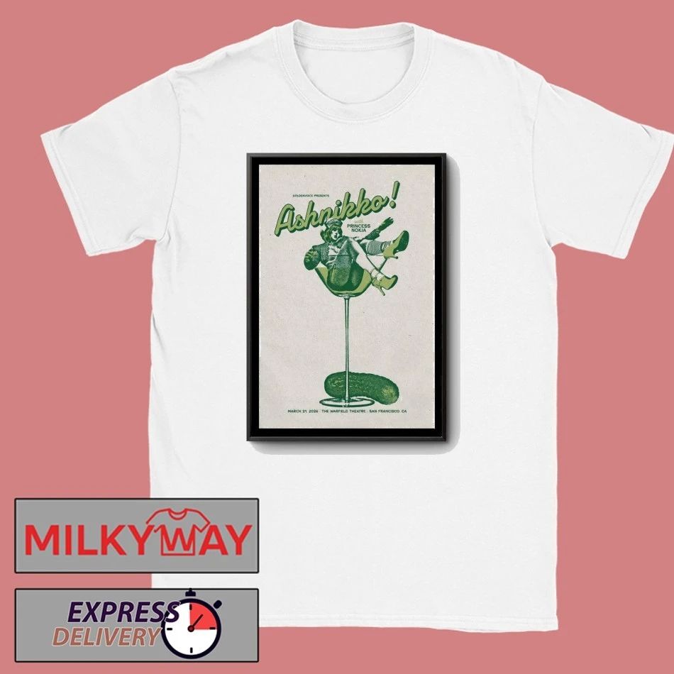 Ashnikko In San Francisco CA On Mar 21 2026 Poster shirt