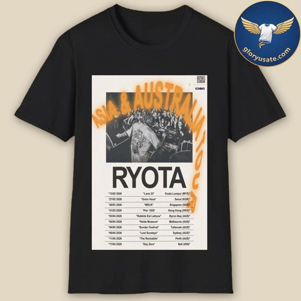 Ryota Asia & Australia Tour 2026 Poster Shirt