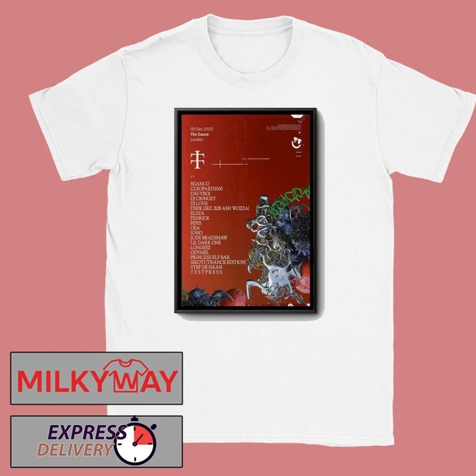 Teletech The Cause Concert Poster shirt