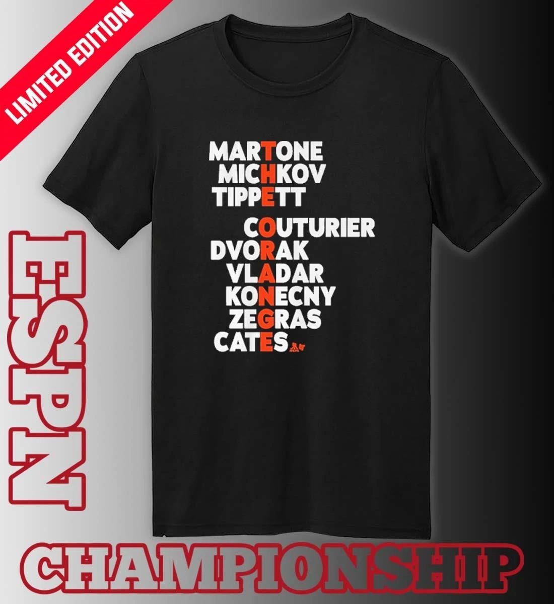 Philadelphia Flyers Hockey The Orange Names Shirt