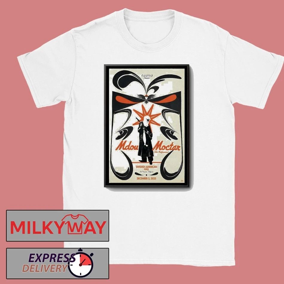 Mdou Moctar Tour San Francisco 2025 Poster shirt