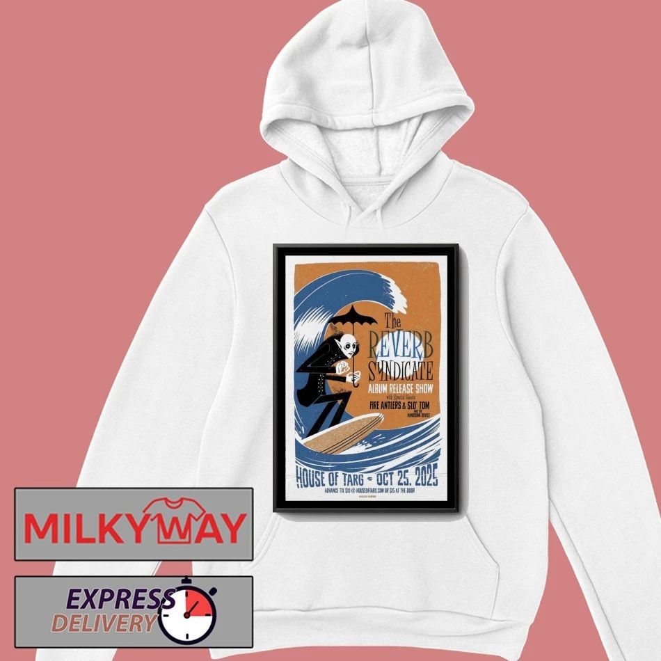 Poster The Reverb Syndicate Ottawa 2025 Tour shirt