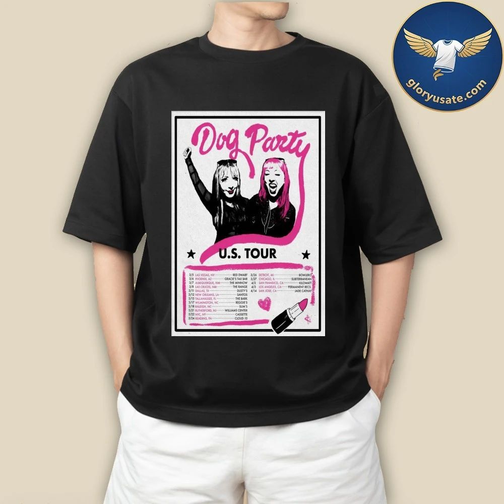 Dog Party 2026 US Tour Poster Shirt