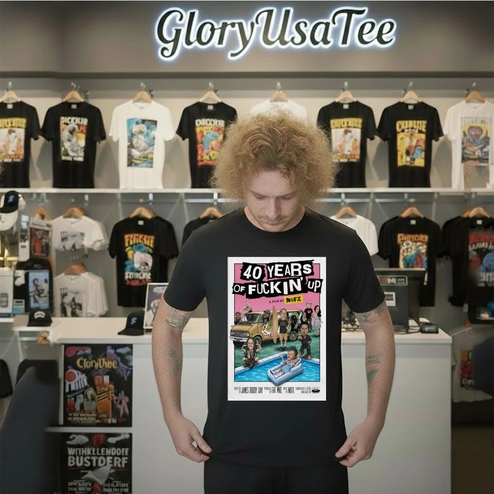 NOFX 2026 40 Years Of Fuckin’ Up Shirt