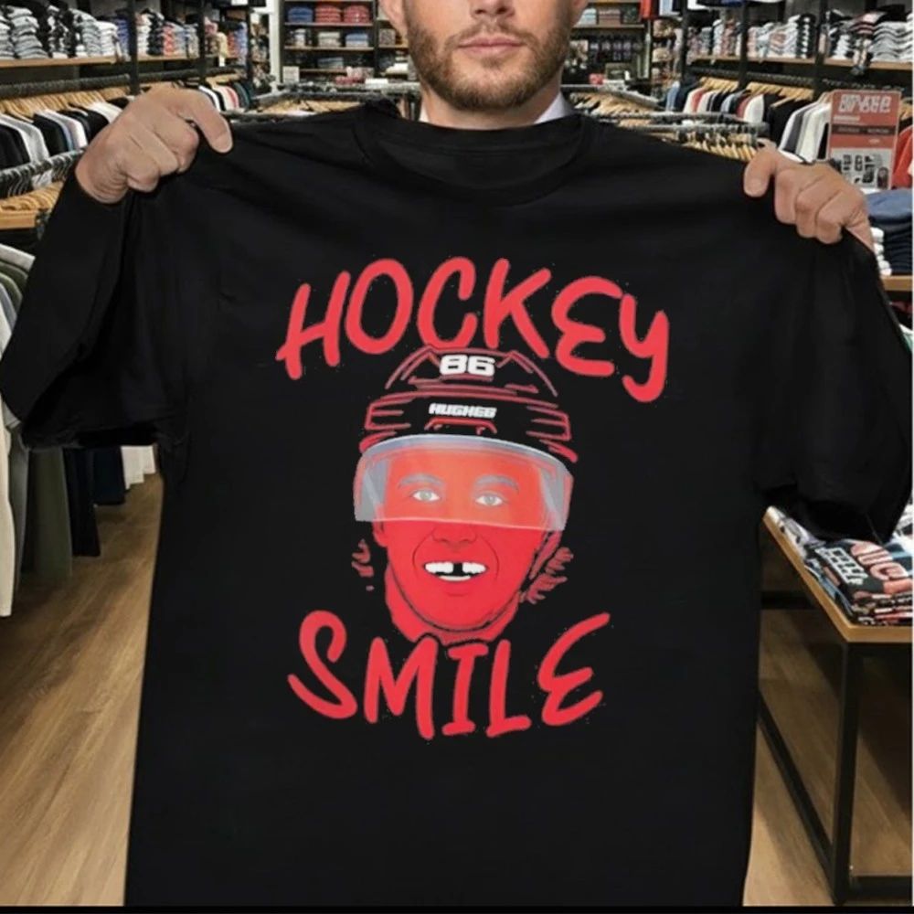 Jack Hughes Team USA Hockey Smile Shirt