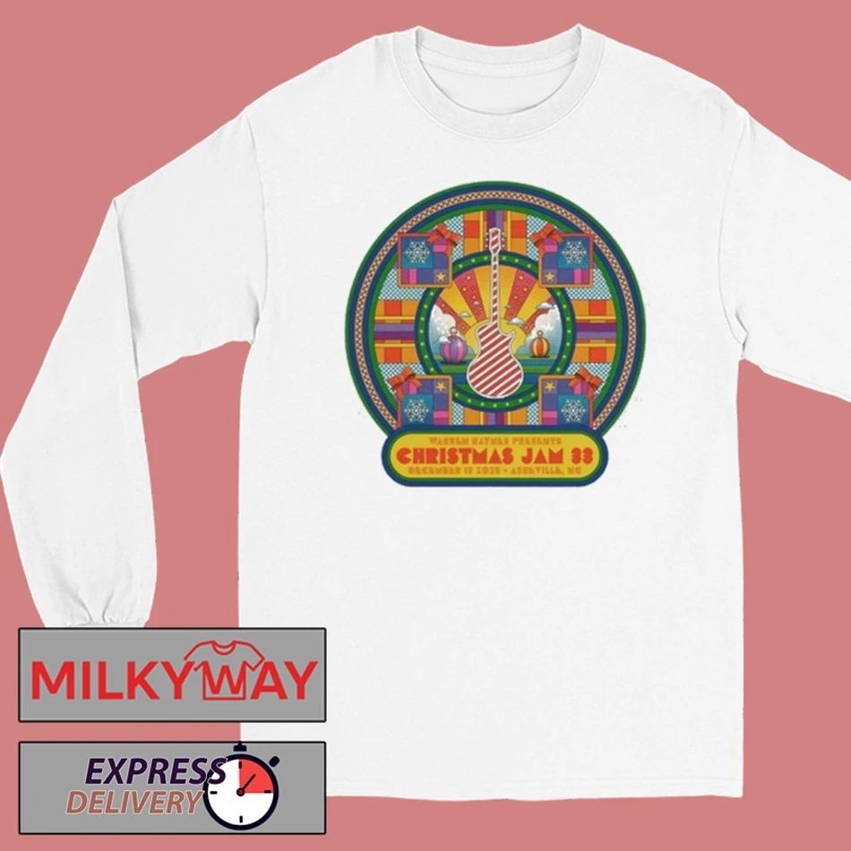 Warren Haynes Christmas Jam 33 12 13 2025 ExploreAsheville.com Arena Asheville NC shirt