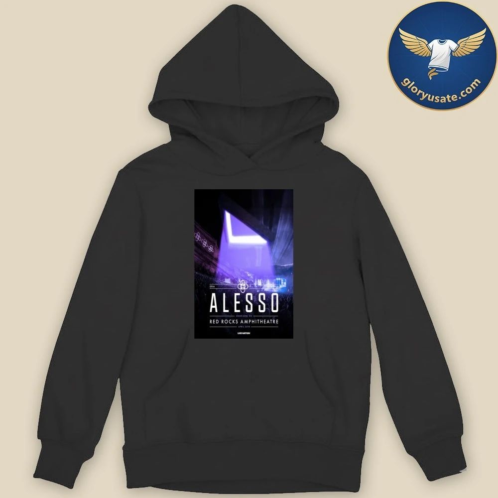 Alesso Apr 25 2026 Red Rocks Amphitheatre Morrison CO Poster Shirt