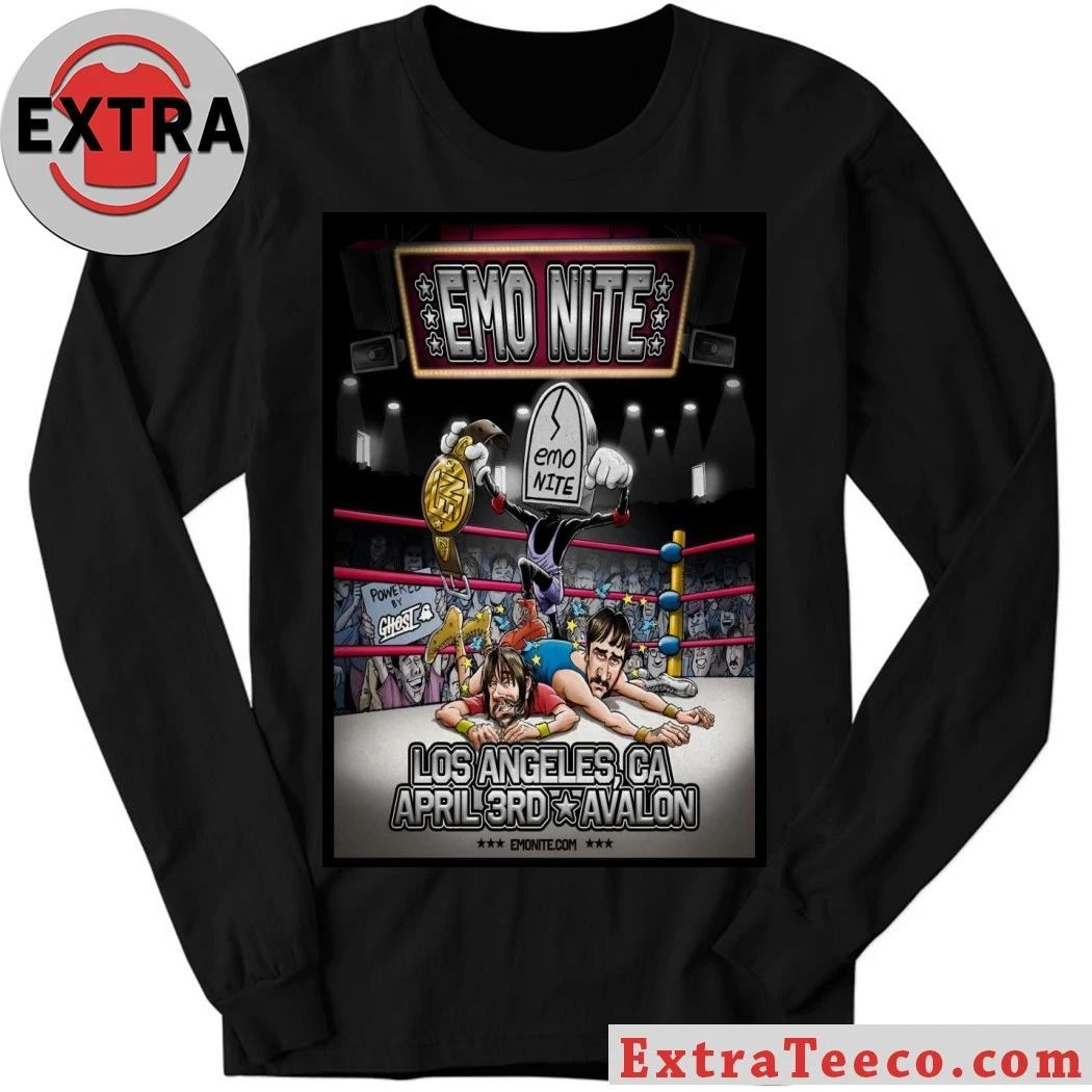 Emo Nite In Los Angeles CA On April 3 2026 Poster Shirt