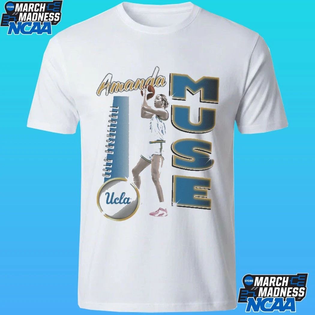 UCLA Bruins Women’s Basketball Amanda Muse Illustrated Shirt