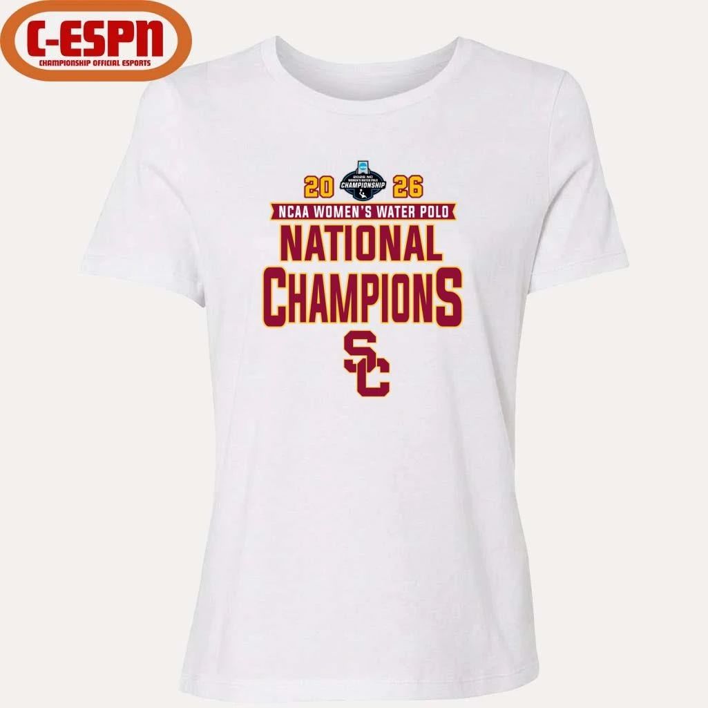 USC Trojans Women’s Water Polo 2026 NCAA National Champions Shirt