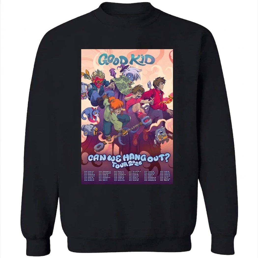 Good Kid Can We Hang Out Poster Tour 2026 Shirt