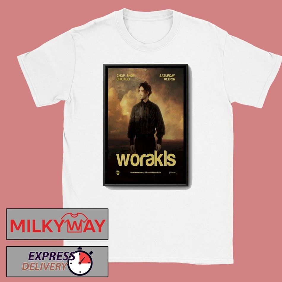 Worakls Chicago IL Concert 2026 Poster shirt