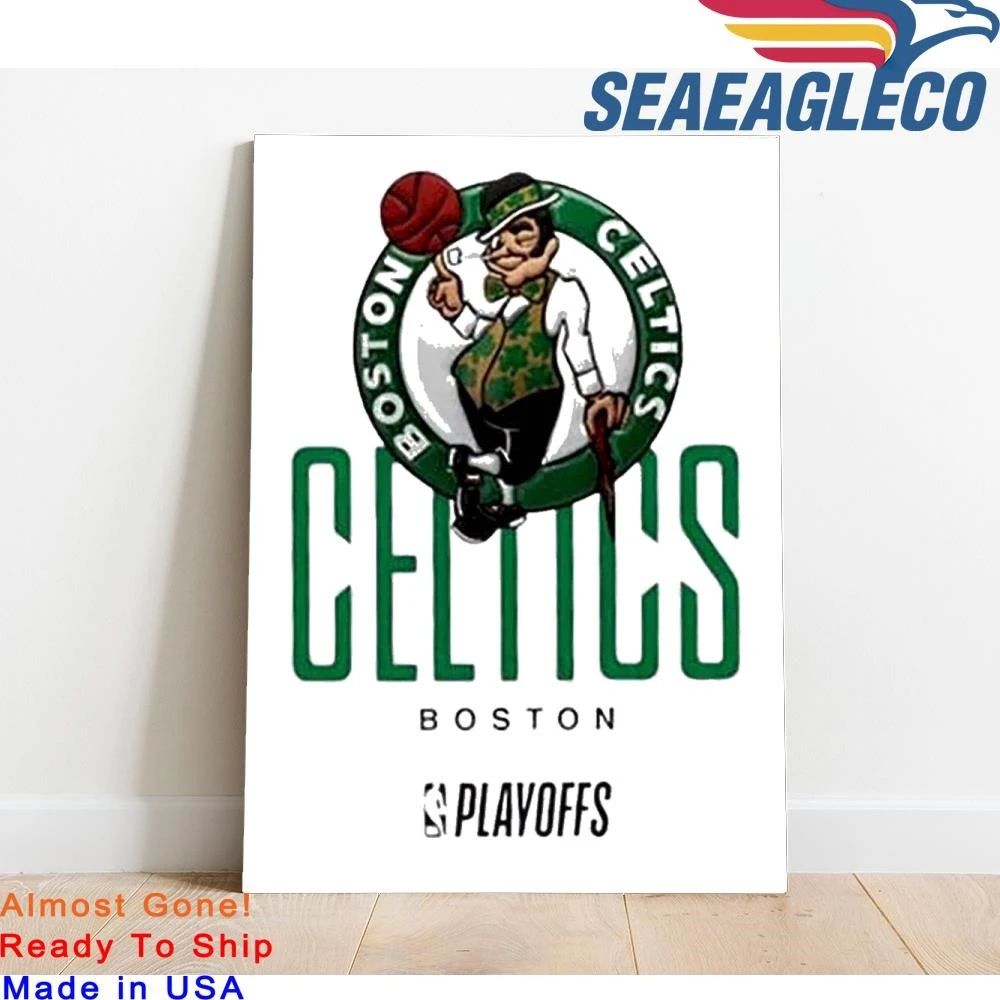 NBA Playoffs Boston Celtics Basketball Logo Shirt