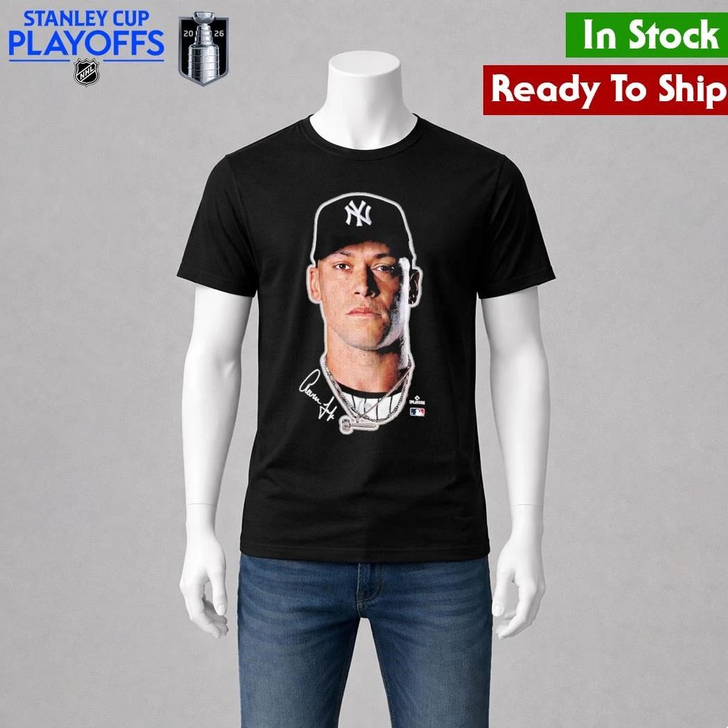 New York Yankees Aaron Judge Outerstuff Black Headliner Shirt