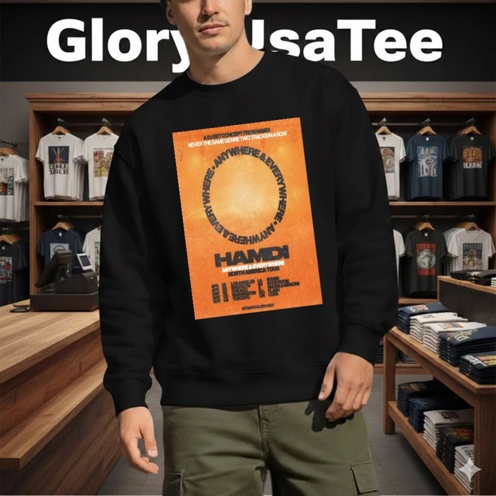 Hamdi North America Tour 2026 Poster Shirt