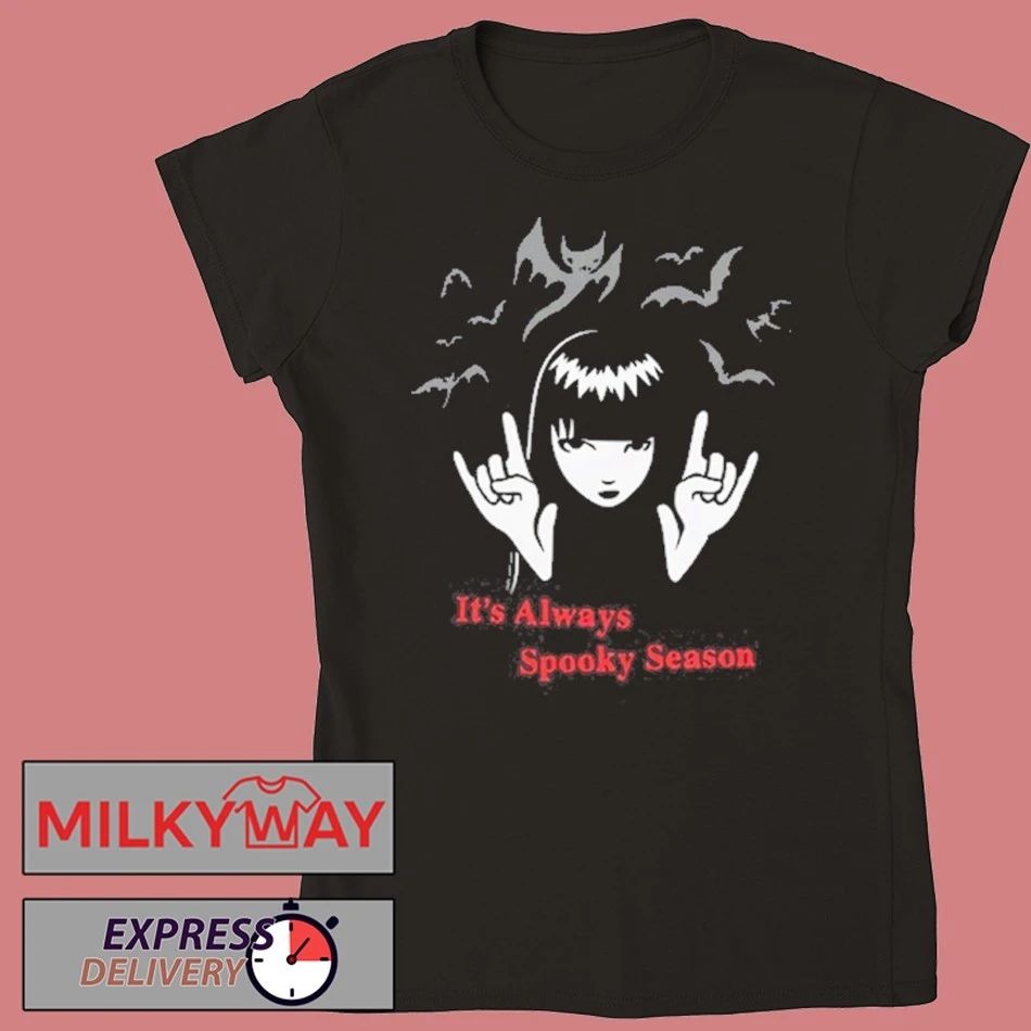 Emily The Strange Twinning Scaredy Cat Shirt