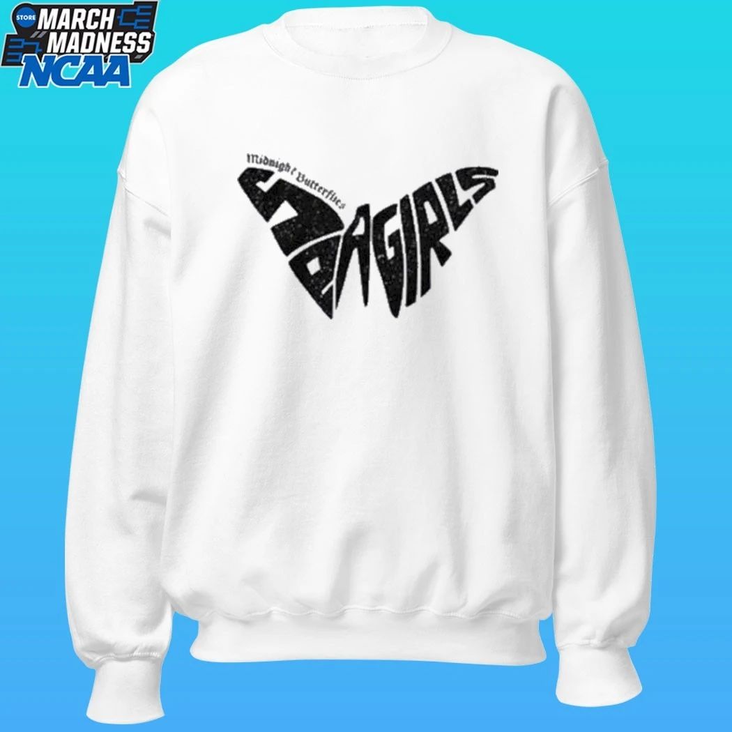Sea Girls Butterfly White Shirt